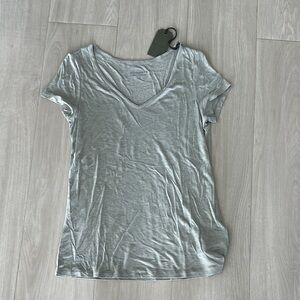 All Saints Green Fitted Short Sleeve T-Shirt